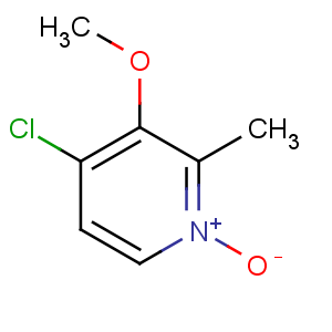 CAS No:122307-41-9 4-chloro-3-methoxy-2-methyl-1-oxidopyridin-1-ium
