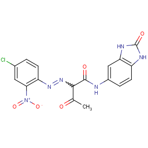 CAS No:12236-62-3 2-[(4-chloro-2-nitrophenyl)diazenyl]-3-oxo-N-(2-oxo-1,<br />3-dihydrobenzimidazol-5-yl)butanamide