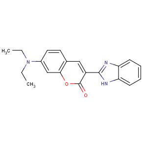 CAS No:12239-58-6 3-(1H-benzimidazol-2-yl)-7-(diethylamino)chromen-2-one