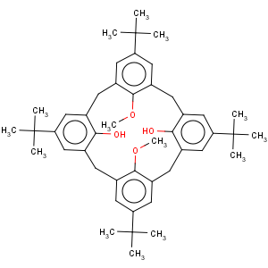 CAS No:122406-45-5 Pentacyclo[19.3.1.13,7.19,13.115,19]octacosa-1(25),3,5,7(28),9,11,13(27),15,17,19(26),21,23-dodecaene-25,27-diol,5,11,17,23-tetrakis(1,1-dimethylethyl)-26,28-dimethoxy-