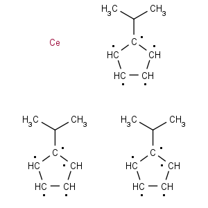 CAS No:122528-16-9 Cerium,tris[(1,2,3,4,5-h)-1-(1-methylethyl)-2,4-cyclopentadien-1-yl]-