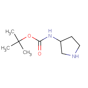 CAS No:122536-77-0 tert-butyl N-[(3R)-pyrrolidin-3-yl]carbamate