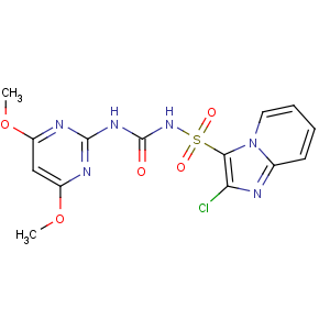 CAS No:122548-33-8 1-(2-chloroimidazo[1,2-a]pyridin-3-yl)sulfonyl-3-(4,<br />6-dimethoxypyrimidin-2-yl)urea