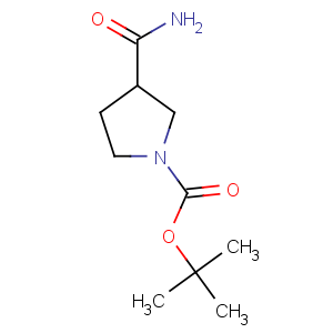 CAS No:122684-34-8 tert-butyl 3-carbamoylpyrrolidine-1-carboxylate