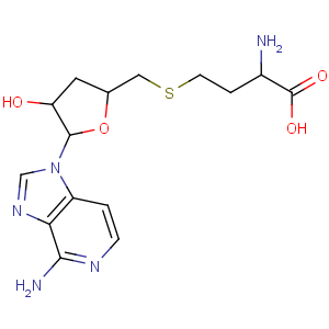 CAS No:12284-76-3 (2S)-2-amino-4-[[(2S,4R,5R)-5-(4-aminoimidazo[4,<br />5-c]pyridin-1-yl)-4-hydroxyoxolan-2-yl]methylsulfanyl]butanoic acid