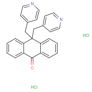 CAS No:122955-42-4 10,10-bis(pyridin-4-ylmethyl)anthracen-9-one