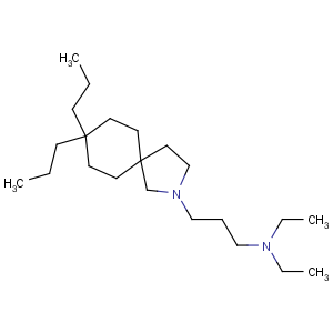 CAS No:123018-47-3 2-Azaspiro[4.5]decane-2-propanamine,N,N-diethyl-8,8-dipropyl-