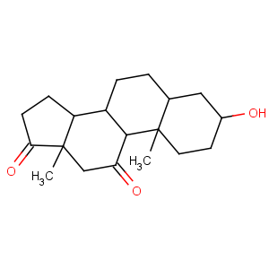 CAS No:1231-82-9 Androstane-11,17-dione,3-hydroxy-, (3a,5a)-