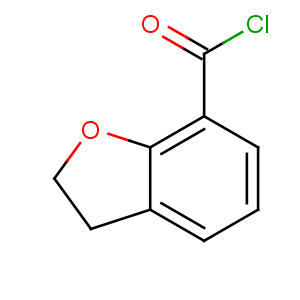 CAS No:123266-63-7 2,3-dihydro-1-benzofuran-7-carbonyl chloride