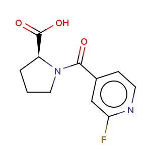 CAS No:123412-43-1 L-Proline,1-[(2-fluoro-4-pyridinyl)carbonyl]-