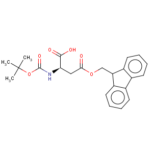 CAS No:123417-19-6 D-Aspartic acid,N-[(1,1-dimethylethoxy)carbonyl]-, 4-(9H-fluoren-9-ylmethyl) ester