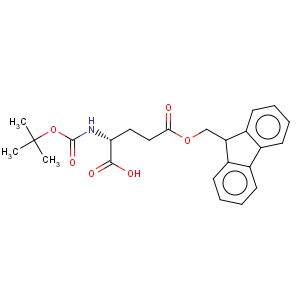 CAS No:123417-20-9 D-Glutamic acid,N-[(1,1-dimethylethoxy)carbonyl]-, 5-(9H-fluoren-9-ylmethyl) ester