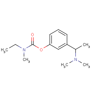 CAS No:123441-03-2 [3-[(1S)-1-(dimethylamino)ethyl]phenyl] N-ethyl-N-methylcarbamate
