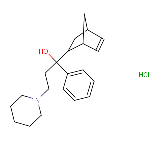 CAS No:1235-82-1 1-(5-bicyclo[2.2.1]hept-2-enyl)-1-phenyl-3-piperidin-1-ylpropan-1-ol