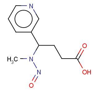 CAS No:123743-84-0 3-Pyridinebutanoicacid, g-(methylnitrosoamino)-