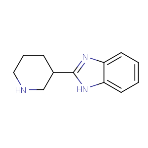 CAS No:123771-23-3 2-piperidin-3-yl-1H-benzimidazole