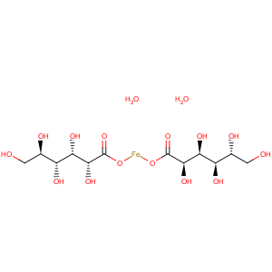 CAS No:12389-15-0 ferrous gluconate dihydrate