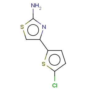 CAS No:123971-45-9 4-(5-chloro-2-thienyl)-1,3-thiazol-2-amine