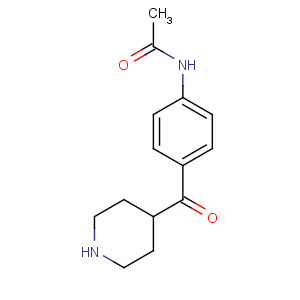 CAS No:124035-23-0 N-[4-(piperidine-4-carbonyl)phenyl]acetamide