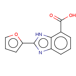 CAS No:124340-76-7 1H-Benzimidazole-7-carboxylicacid, 2-(2-furanyl)-