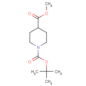 CAS No:124443-68-1 1-O-tert-butyl 4-O-methyl piperidine-1,4-dicarboxylate