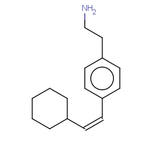 CAS No:124499-30-5 Benzeneethanamine,4-(2-cyclohexylethenyl)-