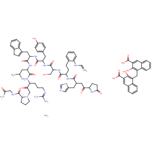 CAS No:124508-66-3 Triptorelin pamoate [USAN]