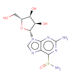 CAS No:124508-99-2 9H-Purine-6-sulfinamide,2-amino-9-b-D-ribofuranosyl-