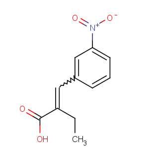 CAS No:124525-55-9 2-[(3-nitrophenyl)methylidene]butanoic acid