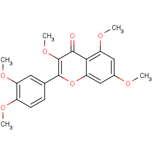 CAS No:1247-97-8 2-(3,4-dimethoxyphenyl)-3,5,7-trimethoxychromen-4-one