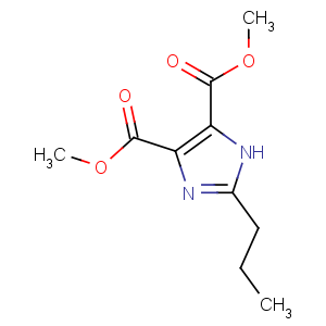 CAS No:124750-59-0 dimethyl 2-propyl-1H-imidazole-4,5-dicarboxylate