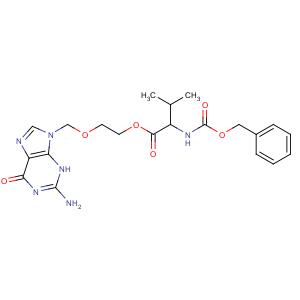 CAS No:124832-31-1 2-[(2-amino-6-oxo-3H-purin-9-yl)methoxy]ethyl<br />3-methyl-2-(phenylmethoxycarbonylamino)butanoate
