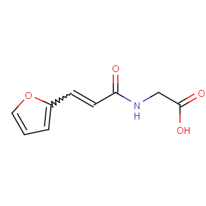 CAS No:124882-74-2 2-[3-(furan-2-yl)prop-2-enoylamino]acetic acid