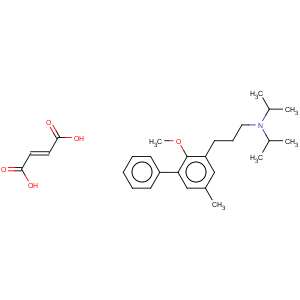 CAS No:124935-89-3 2-Methoxy-5-methyl-N,N-bis(1-methylethyl)-3-phenylbenzenepropanamine fumarate