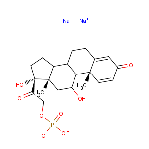 CAS No:125-02-0 Prednisolone phosphate sodium