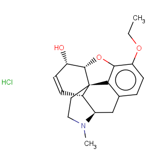 CAS No:125-30-4 Morphinan-6-ol,7,8-didehydro-4,5-epoxy-3-ethoxy-17-methyl-, hydrochloride (1:1), (5a,6a)-