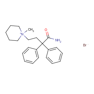 CAS No:125-60-0 4-(1-methylpiperidin-1-ium-1-yl)-2,2-diphenylbutanamide