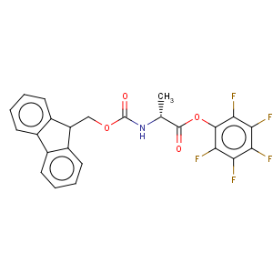 CAS No:125043-04-1 D-Alanine,N-[(9H-fluoren-9-ylmethoxy)carbonyl]-, pentafluorophenyl ester (9CI)