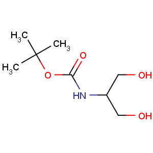 CAS No:125414-41-7 tert-butyl N-(1,3-dihydroxypropan-2-yl)carbamate
