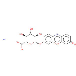 CAS No:125440-91-7 3-phenoxazone 7-[beta-d-glucuronide] sodium salt