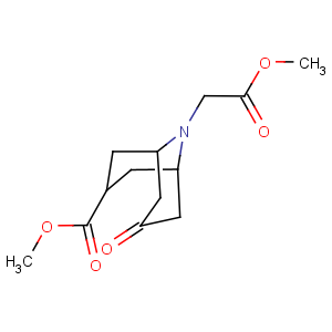 CAS No:125483-28-5 Methyl 3-(methoxycarbonyl)-7-oxo-9-azabicyclo[3.3.1]nonane-9-acetate