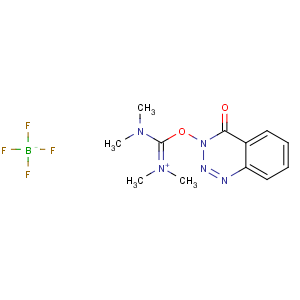 CAS No:125700-69-8 [dimethylamino-[(4-oxo-1,2,<br />3-benzotriazin-3-yl)oxy]methylidene]-dimethylazanium