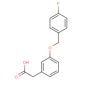 CAS No:125721-49-5 2-[3-[(4-fluorophenyl)methoxy]phenyl]acetic acid