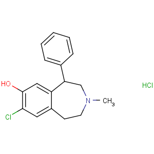 CAS No:125941-87-9 (5R)-8-chloro-3-methyl-5-phenyl-1,2,4,<br />5-tetrahydro-3-benzazepin-7-ol