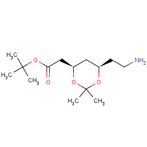 CAS No:125995-13-3 (4R,6R)-tert-Butyl-6-(2-aminoethyl)-2,2-dimethyl-1,3-dioxane-4-acetate