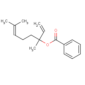 CAS No:126-64-7 3,7-dimethylocta-1,6-dien-3-yl benzoate