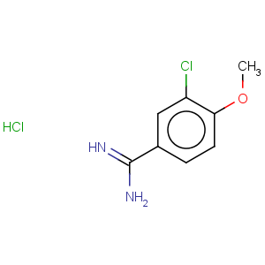 CAS No:126007-98-5 3-Chloro-4-methoxybenzamidine HCl