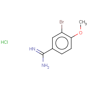 CAS No:126007-99-6 Benzenecarboximidamide, 3-bromo-4-methoxy-, hydrochloride(1:1)