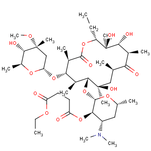 CAS No:1264-62-6 Erythromycin ethylsuccinate