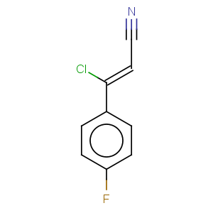 CAS No:126417-76-3 3-Chloro-3-(4-fluorophenyl)acrylonitrile